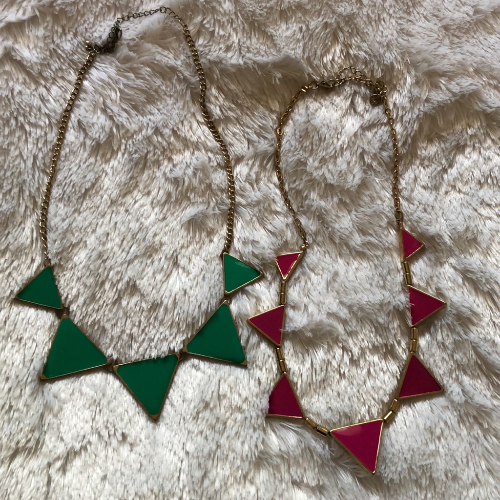 Triangle Necklace Bundle